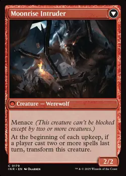 [MTG] Village Messenger // Moonrise Intruder (Foil) (0179) (INR) NM - Image 2