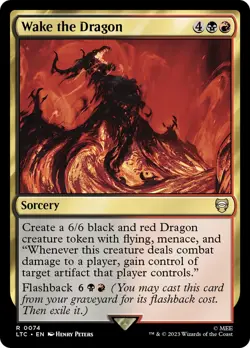 Wake the Dragon LOTR: Tales of Middle-earth CMDR NM - Image 1