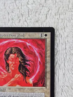 MTG Beta Circle of Protection: Red NM 1993 Vintage Old School Magic - Image 3