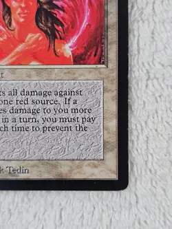 MTG Beta Circle of Protection: Red NM 1993 Vintage Old School Magic - Image 4