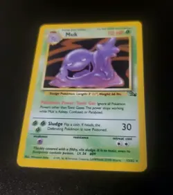 Pokemon TCG - Muk - 13/62 - Holo Unlimited - Fossil Unlimited [Lightly Played] - Image 1