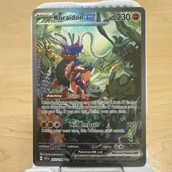 Koraidon ex 247/198 Special Illustration Rare Scarlet & Violet Pokemon NM 🔥 - Image 1