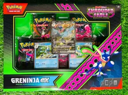 Pokemon Shrouded Fable Greninja ex 132 SIR Box - Image 1