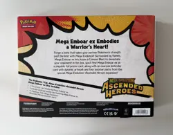 Pokemon TCG Mega Evolution Ascended Heroes Mega Emboar ex Box New & Sealed - Image 2