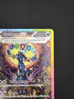 Umbreon ex #161 SIR Pokemon Prismatic Evolutions 2025 - Image 4