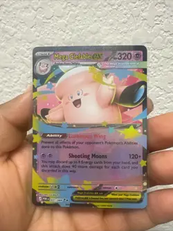 Pokemon Mega Evolution Perfect Order Mega Clefable EX Holo #31/88 - Image 1