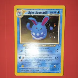 Pokemon Light Azumarill 13/105 Neo Destiny Holo Rare Unlimited Stage 1 80 HP - Image 2