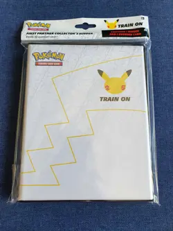 Pokemon 25th Anniversary Partner Collector’s Binder Jumbo Pikachu - Image 1