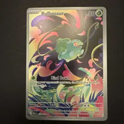 Bulbasaur 133/132 Mega Evolution Illustration Rare Full Art Pokemon TCG - Image 1