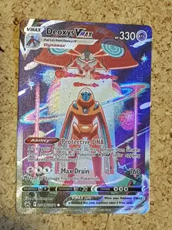 Deoxys VMAX - GG45/GG70 - Crown Zenith - Pokemon - NM - Image 1