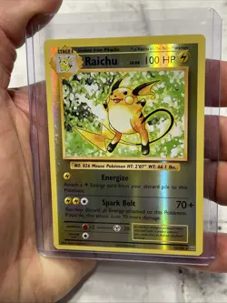 Pokemon XY Evolutions Raichu 36/108 Holo Rare NM Near Mint Pokemon Nintendo TCG - Image 1