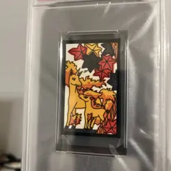 2013 Hanafuda Ponyta/Rapidash 🔥 Pokemon Kanto PSA 10 SSP Chinese New Year - Image 2
