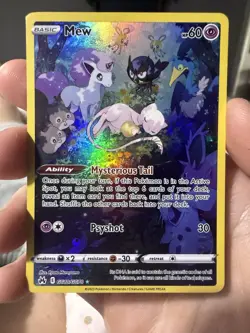 Pokemon TCG Mew GG10/GG70 Crown Zenith Galarian Gallery Ultra Rare - Image 2