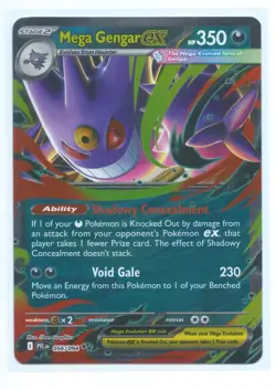 Pokemon Mega Gengar ex - ME02: Phantasmal Flames (PFL) - Image 1
