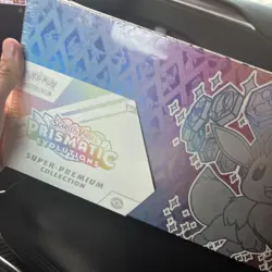 Pokemon TCG Scarlet & Violet Prismatic Evolutions Super-Premium Collection Box - Image 5