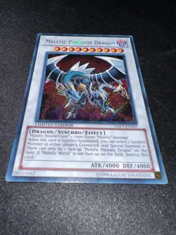 Yu-Gi-Oh! Malefic Paradox Dragon YMP1-EN007 Secret Rare Holo YuGiOh Card - VLP - Image 4