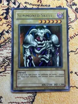 Yugioh Summoned Skull MRD-003 Ultra Rare Unlimited MP Slight Fade - Image 2