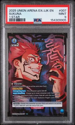 Union Arena Sukuna U* - UEX02BT Jujutsu Kaisen Vol.2 Ultra Rare! 💎 - Image 1