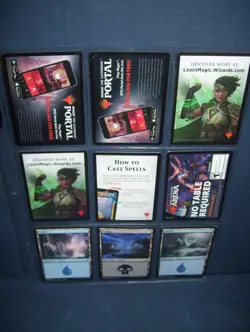 Magic the Gathering MIsc Card Lot of 9 Cards Used With Protective Sleeve - Image 1