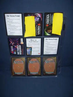 Magic the Gathering MIsc Card Lot of 9 Cards Used With Protective Sleeve - Image 2