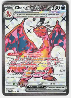 Charizard ex 056 Holo Promo Scarlet & Violet Promo Pokemon Holo Near Mint - Image 2