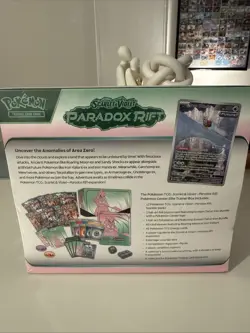 Pokemon TCG Paradox Rift (Iron Valiant) Pokemon Center Elite Trainer Box Sealed - Image 3