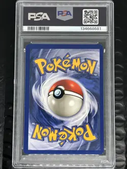 CLEFAIRY #5 BASE SET UNLIMITED HOLO RARE 1999 POKEMON GAME VINTAGE TCG PSA 8 - Image 2