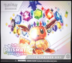 Pokemon TCG- S&V Prismatic Evolutions Elite Trainer Box ETB Factory Sealed NEW - Image 1