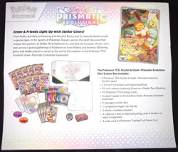 Pokemon TCG- S&V Prismatic Evolutions Elite Trainer Box ETB Factory Sealed NEW - Image 2