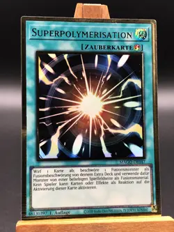 Yu-Gi-Oh! Maximum Gold Superpolymerisation 1. Auflage Deutsch MAGO-DE047 NM - Image 1