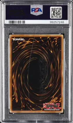 2007 YU-GI-OH! STON-STRIKE OF NEOS #EN004 NEO-SPACIAN AIR HUMMINGBIRD PSA 9 - Image 2