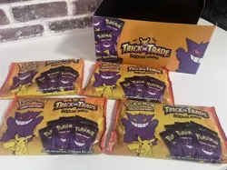 Pokemon TCG Trick Or Trade Booster Bundle 4 2022 - 120 Cards w/display - Image 1