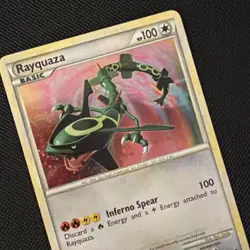 Pokemon TCG Rayquaza Holo Rare Card Call of Legends Series 20/95 - LP - Image 3