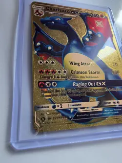 Pokemon Charizard GX 250HP Gold Foil Fan Art Card SV49 / SV94 - Image 5