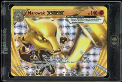 2015 Pokemon TCG XY Breakthrough Marowak Break Holo Ultra Rare 79/162 - Image 1