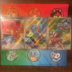 🔥Pokemon TCG Bulbasaur Charmander Squirtle Promo Cards Auction Starting at $30 - Image 1