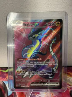 Miraidon ex 227/198 SV01: Scarlet & Violet Ultra Rare Full Art Holo Basic Card - Image 2