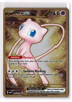 Mew ex - (151 Metal Card) 205/165 SV: Scarlet & Violet 151 NM - Image 1