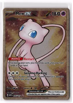 Mew ex - (151 Metal Card) 205/165 SV: Scarlet & Violet 151 NM - Image 1