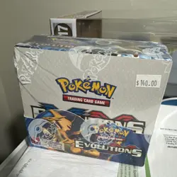 Pokemon TCG XY Evolutions Sealed Booster Box 36 Card Packs - Image 1
