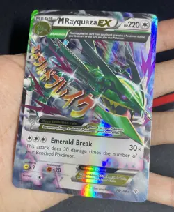 Pokemon Card - M Rayquaza EX 76/108 Ultra Rare - XY Roaring Skies - Image 3