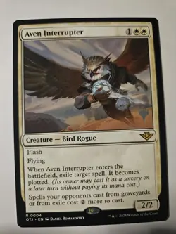 MTG Aven Interrupter Outlaws of Thunder Junction Regular - Image 1