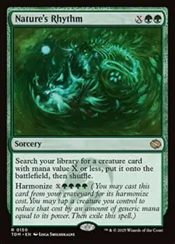 Nature's Rhythm - Foil NM, English MTG Dragonstorm: Main Set - Image 1