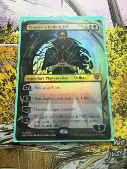 MTG - Professor Dellian Fel - Borderless Foil - SOS 0283 - Secrets of Strixhaven - Image 5
