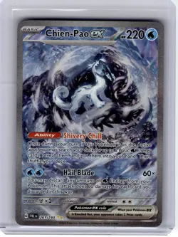 2023 Pokemon—Chien-Pao EX #261 Paldea Evolved—SIR Holo [Lightly Played] - Image 1