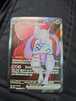 Team Rockets Mewtwo EX 213/182 Pokemon TCG Destined Rivals NM - Image 1