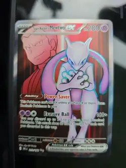 Team Rockets Mewtwo EX 213/182 Pokemon TCG Destined Rivals NM - Image 2