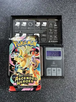 Pokemon TCG - Weighed Heavy! Ascended Heroes Booster Pack 22.85g!!!! God PackU - Image 1