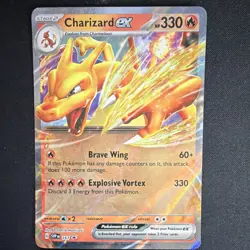 Charizard ex 161 Sv: Scarlet & Violet Promo Holo 330 HP Stage 2 English Pokemon - Image 1