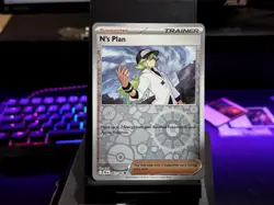 N'S PLAN UNCOMMON REVERSE HOLO 083/086 SV: BLACK BOLT POKEMON NM - Image 1